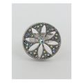 New Adjustable Cut Out Flower Ring