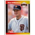 1989 Donruss Matt Williams baseball card #594 –...