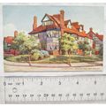pre 1918 postcard Port Sunlight, Cottage Homes,...