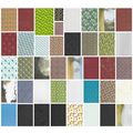 A4 Printed Card. 10 Sheets. Assorted Designs. C...