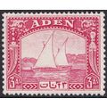 Aden KGVI 1937 3a Carmine Dhow SG6 Mint MH