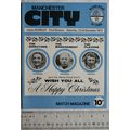 1973 programme Manchester City v. Burnley