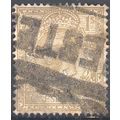 GB stamps 1912 - KGV - SG395 - 1s brown - used