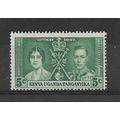 KUT.SG128 5c Green.Mounted Mint.June19