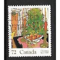 CANADA 1987 CHRISTMAS PLANTS 72c MISLETOE AND D...