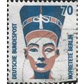 GERMANY, Nefertiti Bust, Berlin, blue 1988, 70p...