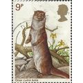 GB, MAMMAL, Otter, Lutra lutra, white 1977, 9p