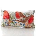 Robins on a Branch Pillow 24 CM Home Decor Gift...