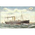 Royal Mail SP Co. SS TAGUS Tuck Oilette Postcar...