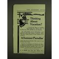 1907 Delaware & Hudson Railroad Ad - Thinking V...