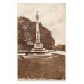 SUPERB REAL PHOTOGRAPHIC POSTCARD OF WAR MEMORI...