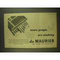 1955 Du Maurier Cigarettes Ad - More people are smoking du Maurier