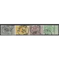 1893/1894 Michel 50/52+60 - fine used (o)