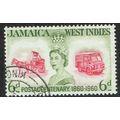 Jamaica 1960 Stamp Centenary 6d Carmine and Oli...