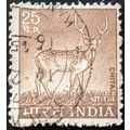 Stamp India SG722 1974 25P Chital Used