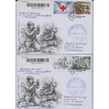 UKRAINE FDC Uzhhorod Heroic professions Angels ...