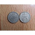 Norway 1966 10 Ore Coin