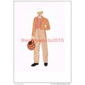 Burgundy, Costume of a Man, Costume, Book Illus...