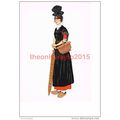 Bresse, Woman from Region of Louhans, Costume, ...