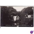 old postcard - Newcastle, Jesmond Dene Bridge RP