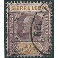Sierra Leone 1905 SG89 2d Dull Purple & Brown-O...