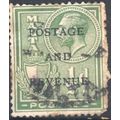 Malta 1928 - SG175 - ½d green (postage & revenu...