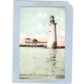 ME Portland Lighthouse Postcard Ram Island Ledg...