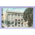 New York Waverly Post Office View Large Old Sto...
