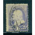 Used 212 1c Benjamin Franklin Average M01501