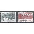 Norge 1989 Michel 1033 - 1034 O Cote (2013) 0.6...
