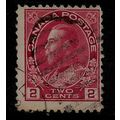 CANADA 1911 GEORGE V 2c CARMINE SG 203 FINE USED#3