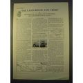 1963 Land Rover Truck Ad - The Land-Rover and Crime