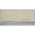 Vintage: Christmas card - With the Season's Gre...