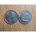 1981 Queen Elizabeth ll 10 Cents Canada Coin