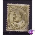 CANADA 1903 SG 180 7c YELLOW OLIVE FINE USED