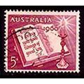 Australia 1960 Christmas 5d Used Stamp.