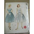 Vintage 1950's McCall's 3048 Teen Size Dress Pa...
