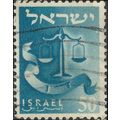 ISRAEL, Tribes, Dan, Scale of Justice, blue 195...