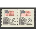 1895a 20c U.S. Flag Fine MNH SG CNP Left 4 V0085