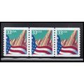 3280 33c U.S. Flag Over City Very Fine MNH PNC ...