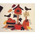 Fabric Applique Kit, Autumn Pumpkins, Crows & B...
