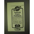 1903 The North-Western Union Pacific Line Ad - ...