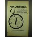 1981 Manufacturers Hanover Ad - New Directions