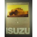 1985 Isuzu 4x4 Truck Ad - Winning the Baja 1000