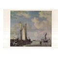 DUTCH VESSELS by W. van de Velde unused vintage...
