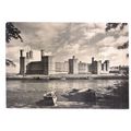 CAERNARVON CASTLE, .unused vintage postcard RP ...