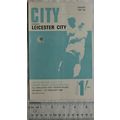 1968 programme Manchester City v. Leicester Cit...