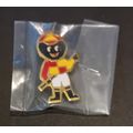 Factory Sealed James Robertson Golly Enamel Pin...
