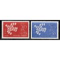 1961 France - Sc# 1005-06 Mint NH - Europa set ...