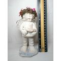 Cherub Christmas Angel "Joy to the world" -Ston...